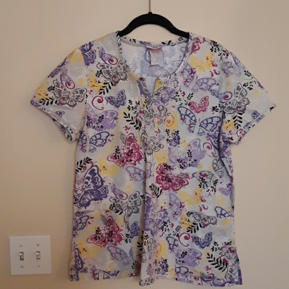 Womens scrub top
